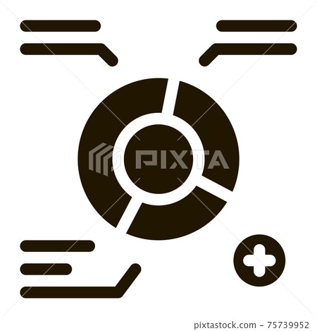 Good Working Employee Card Icon Vector Good Working Employee Card Icon Vector 75739952
