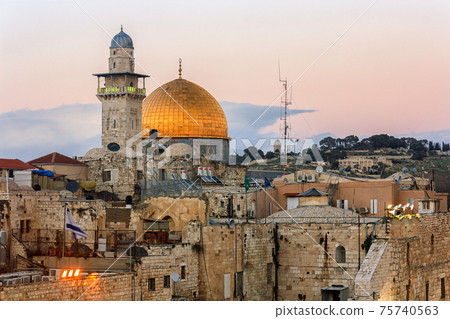 Jerusalem Old City - Temple Mount Jerusalem Old City - Temple Mount 75740563