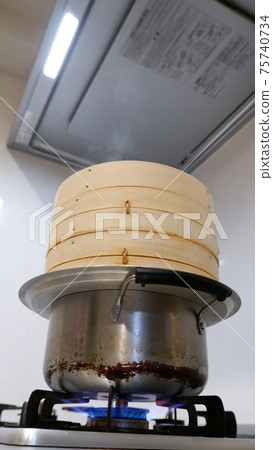 Bamboo steamer for home use Bamboo steamer for home use 75740734