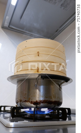 Bamboo steamer for home use Bamboo steamer for home use 75740738