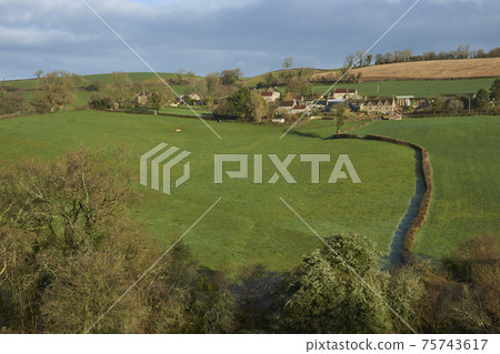 Winter in the Cotswolds 75743617