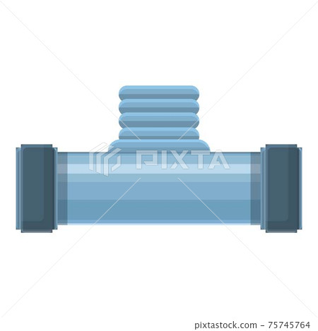 Kitchen pipe icon, cartoon style Kitchen pipe icon, cartoon style 75745764