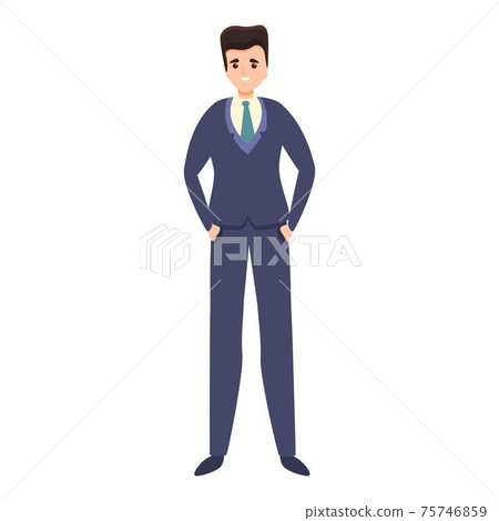 Agent icon, cartoon style Agent icon, cartoon style 75746859