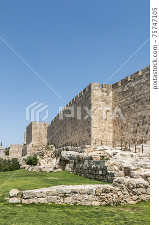 Jerusalem Old City Walls 75747105