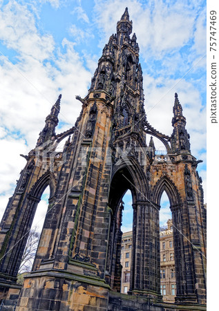 The Sir Walter Scott Monument - Edinburgh - Scotland The Sir Walter Scott Monument - Edinburgh - Scotland 75747469