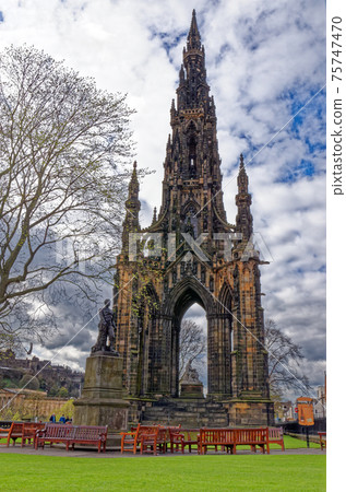 The Sir Walter Scott Monument - Edinburgh - Scotland 75747470
