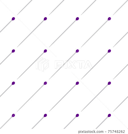 Abstract seamless medical pipette, dropper for laboratory on white background Abstract seamless medical pipette, dropper for laboratory on white background 75748262