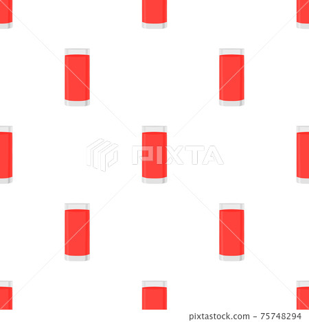 Illustration on theme big colored lemonade in glass cup 75748294