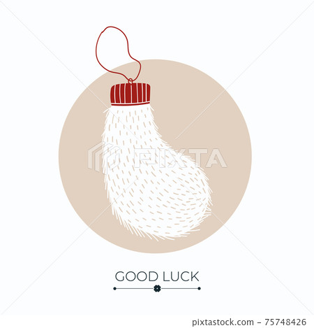 Rabbit foot lucky charm Rabbit foot lucky charm 75748426