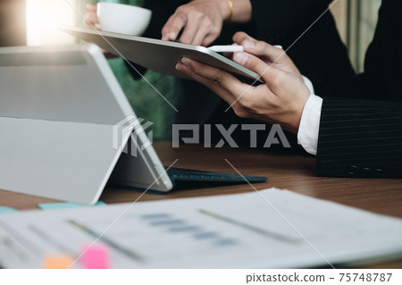 Business Finance, accounting, advisor investment consulting marketing plan for the company with using tablet and computer in analysis Business Finance, accounting, advisor investment consulting marketing plan for the company with using tablet and computer in analysis 75748787