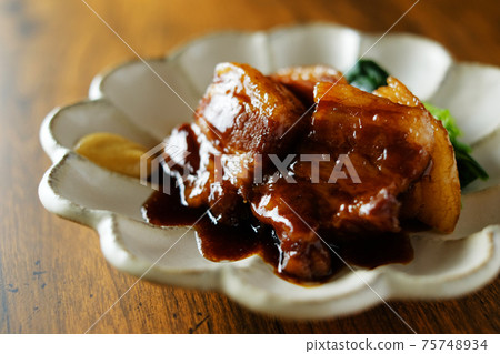Pork belly boiled Pork belly boiled 75748934