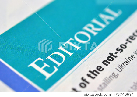 Word Editorial. Concept Editorial. 75749684