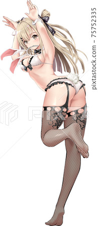 兔子耳朵的兔子女孩(泳裝) 兔子耳朵的兔子女孩(泳裝) 75752335