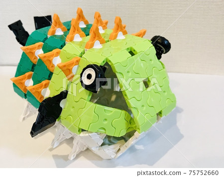 Porcupinefish block art Porcupinefish block art 75752660