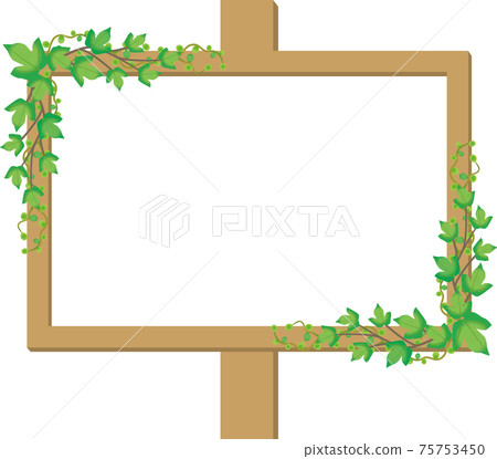 Green sign 75753450