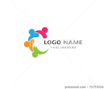 community care Logo template 75755038