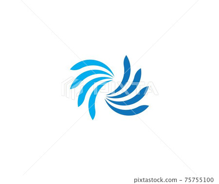 vortex, wave and spiral icon vortex, wave and spiral icon 75755100