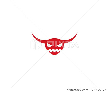 Devil logo vector 75755174