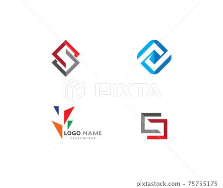 S letter logo 75755175