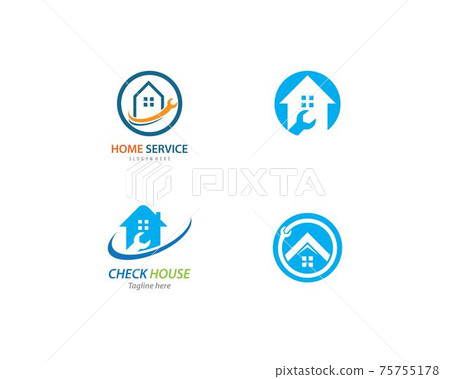 Home repair logo vector 75755178