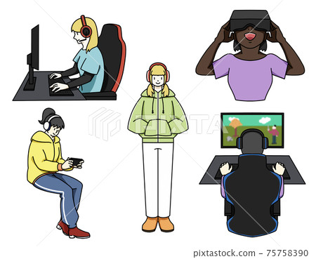玩家女性便服ver.4 玩家女性便服ver.4 75758390