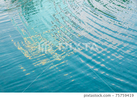Wave on water surface for background Wave on water surface for background 75759419