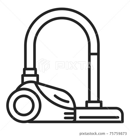 Vacuum cleaner icon. Symbol of household appliance Vacuum cleaner icon. Symbol of household appliance 75759873