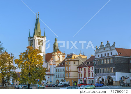 main square in Litomerice, Czech republic main square in Litomerice, Czech republic 75760042