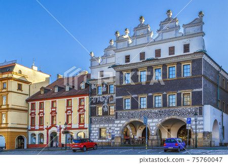 main square in Litomerice, Czech republic main square in Litomerice, Czech republic 75760047