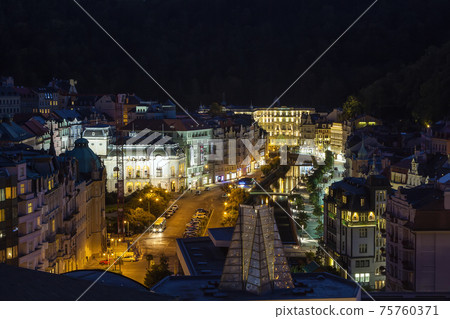 View of Karlovy Vary, Czech republic View of Karlovy Vary, Czech republic 75760371