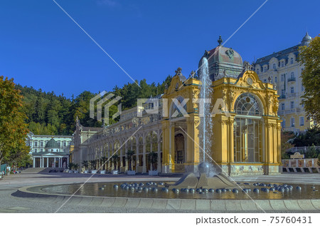 Main Spa Colonnade in Marianske Lazne Main Spa Colonnade in Marianske Lazne 75760431