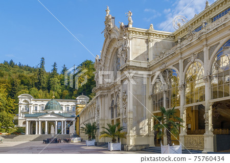 Main Spa Colonnade in Marianske Lazne Main Spa Colonnade in Marianske Lazne 75760434