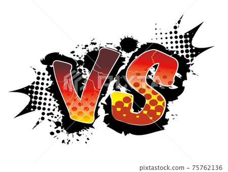 American comic style confrontation battle VS American comic style confrontation battle VS 75762136