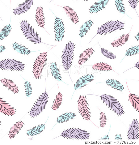 feathers pattern. Easter pattern with feathers feathers pattern. Easter pattern with feathers 75762150