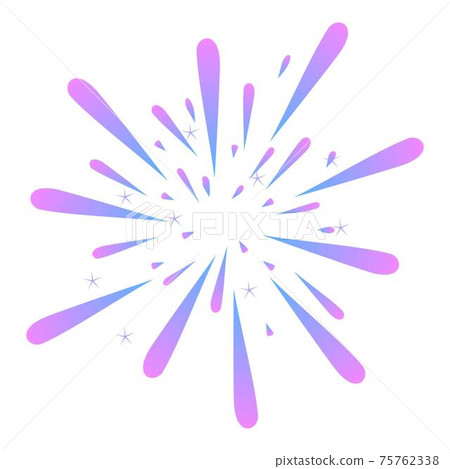 Decoration firework icon, cartoon style Decoration firework icon, cartoon style 75762338