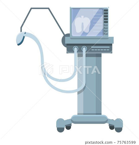 Health ventilator medical machine icon, cartoon style Health ventilator medical machine icon, cartoon style 75763599