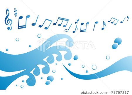 Wave note sea Wave note sea 75767217