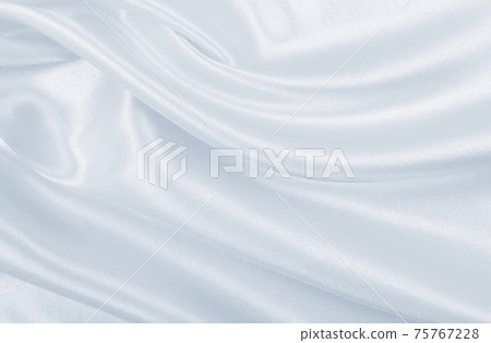 Smooth elegant grey silk or satin luxury cloth as wedding background. Luxurious background design 75767228