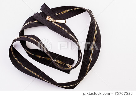 zipper isolated on white zipper isolated on white 75767583