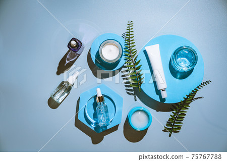 Bottles with serum or oil Bottles with serum or oil 75767788