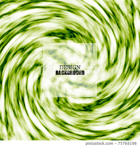 Abstract geometric background vector green marble swirl design, design element 75768106