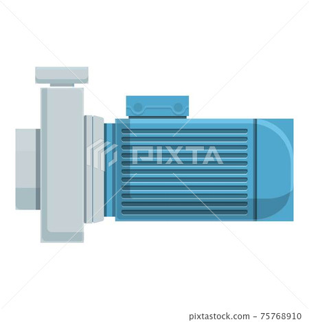 Pressure water pump icon, cartoon style 75768910