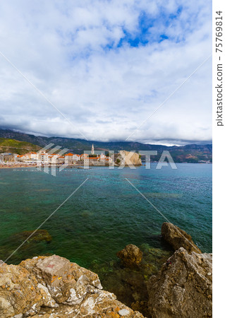 Old Town in Budva Montenegro 75769814