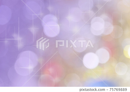 Maruboke and glitter background 75769889