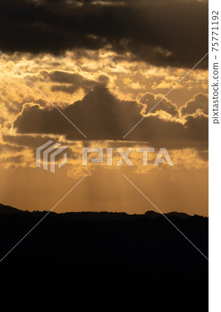 Sky, Moon, Night, Summit, Forest, Kimitsu City, Chiba Prefecture, Kanouzan Forest, Asahi, Sunrise, Sunbeam, Nature Sky, Moon, Night, Summit, Forest, Kimitsu City, Chiba Prefecture, Kanouzan Forest, Asahi, Sunrise, Sunbeam, Nature 75771192