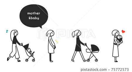 小人物媽媽和寶寶 75772573