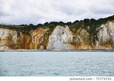 Alabaster Coast in France, Dieppe Normandy Alabaster Coast in France, Dieppe Normandy 75774350