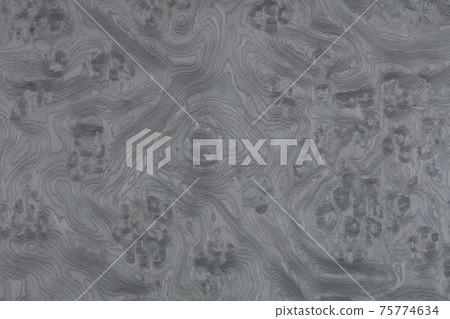 Grey Vavona veneer texture in unique tone, background for your personal interior work. 75774634