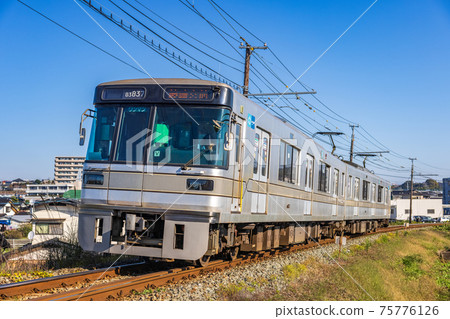 H川與新宿之間的熊本電鐵03系列（前東京地下鐵日比谷線） 75776126