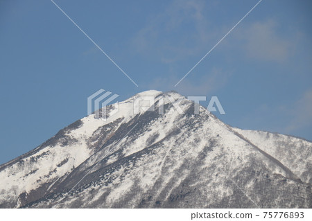 The summit of Mt. Bandai in Fukushima Prefecture in March 2021 The summit of Mt. Bandai in Fukushima Prefecture in March 2021 75776893